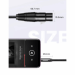 UGREEN 20244 3.5mm Three-Pole Male to XLR Female 2M Audio Cable - Image 4