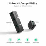 UGREEN 70585 (3+1 Combination) Cable Holder Clips - Image 3