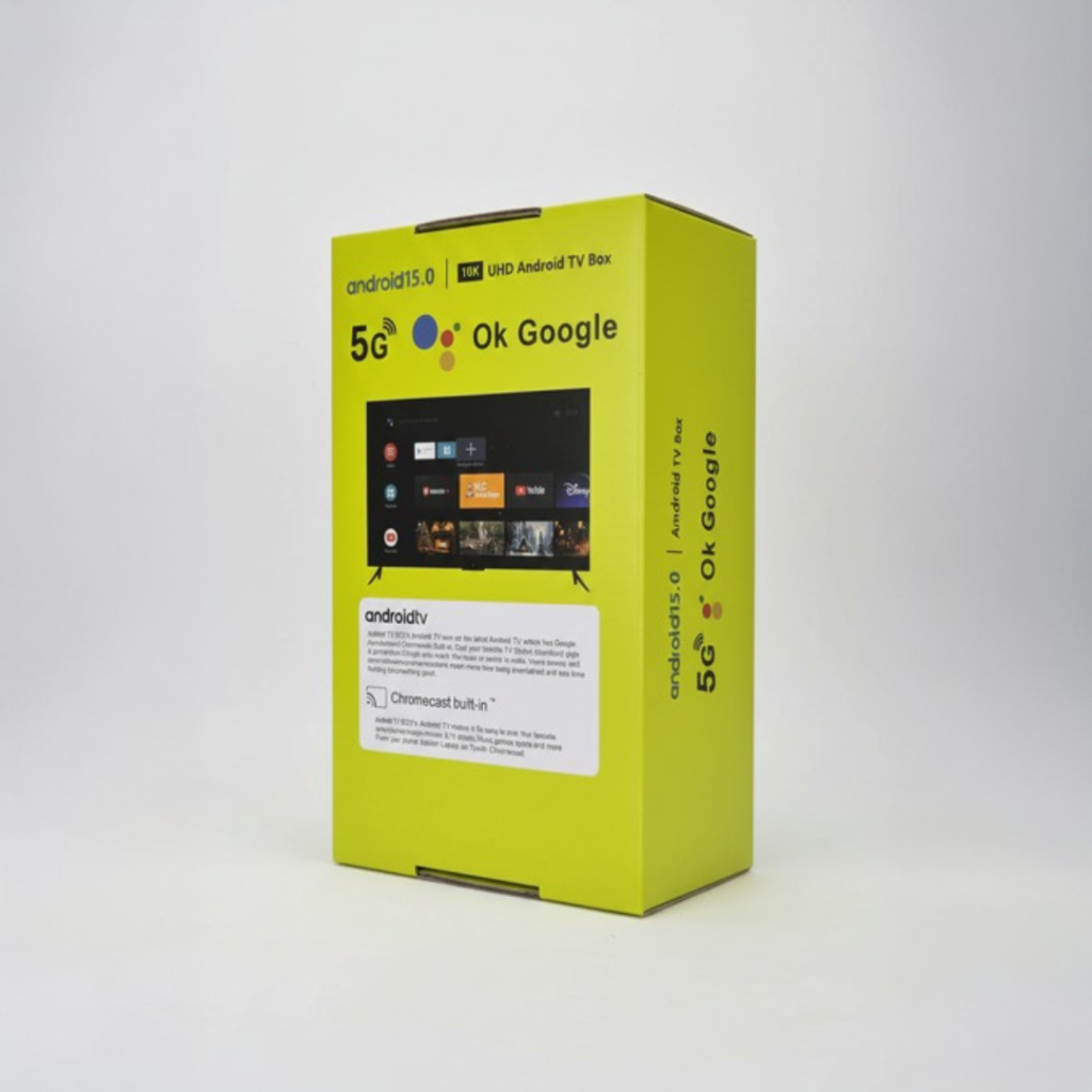10K UHD Android TV Box with Google TV