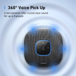 Anker PowerConf S3 A33020 Bluetooth and USB Speaker Phone - Image 4