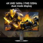 KOORUI S2741LM 27 inch 4K 320Hz Mini LED HDR1400 Gaming Monitor - Image 4