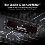 Corsair MP700 Pro 2TB Gen5 M.2 PCIe NVMe Internal SSD - Image 3