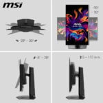 MSI MAG 272QP QD OLED X50 26.5” Inch WQHD 500Hz Gaming Monitor - Image 2