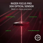 Razer DeathAdder V3 Pro HyperPolling Wireless Gaming Mouse - Image 4