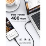 UGREEN 10306 60W USB-C Male to Male 2M Cable - Image 6