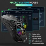 Aula SC620 BT5.0/2.4G Wired Ergonomic Gaming Mouse - Image 6