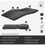 Logitech ERGO K860 Wireless Ergonomic Split Keyboard for Business - Image 6