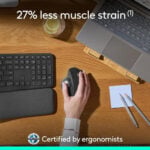Logitech MX Ergo S Ergonomic Wireless Trackball Mouse - Image 6