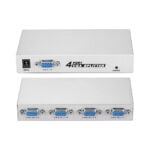 MT 4 Port 4 Out 1 in VGA Splitter