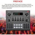 Multifunctional Live V9 Sound Card and BM800 Suspension Microphone Set for Broadcasting and Recording Podcasts - Image 4
