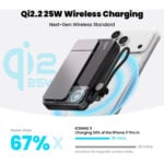 Sharge ICEMAG 3 35W Qi2 10000mAh Power Bank With Built-in Cable - Image 5