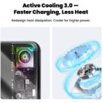 Sharge ICEMAG 3 35W Qi2 10000mAh Power Bank With Built-in Cable - Image 3