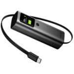 Sharge Retractable 165W 20000mAh Power Bank With Built-in Cable - Image 4