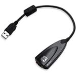 Steel Sound 5HV2 USB Plug and Play Virtual 7.1 Surround Sound Card Adapter - Image 4