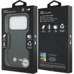 BMW MagSafe Kevlar Case with Metal Logo for 17 Pro Max - Image 4