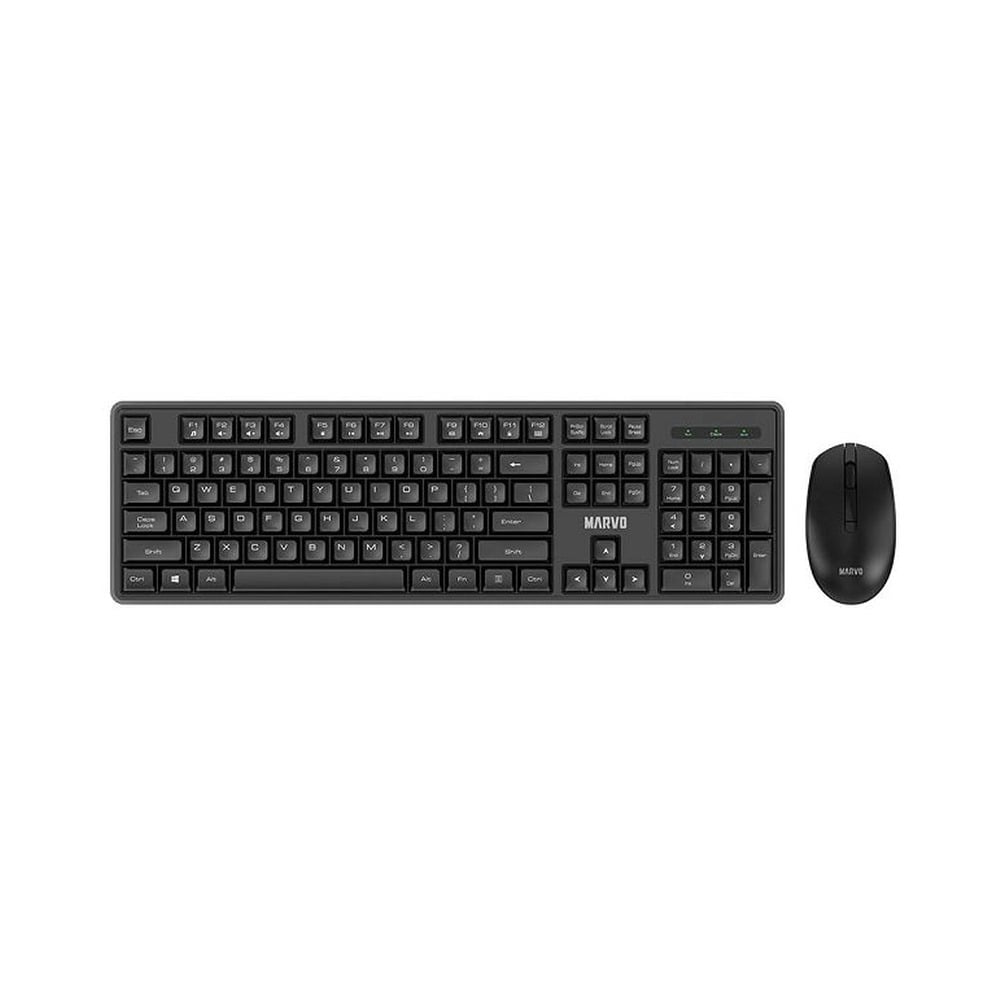 marvo-ws005-bk MARVO Ws005-BK Wireless Keyboard and Mouse Combo - Image 1