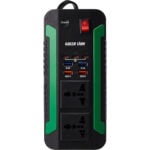 Green Lion Spark 300 300W 2 AC Socket Car Power Inverter with 4 USB-A + 3 20W USB-C PD Ports - Image 3