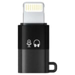 Porodo Audix Pro Lavalier Dual Microphone for USB-C Devices with Lightning Converter Adapter - Image 4