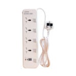LDNIO SC4408C 4 Power Socket + 4 USB-A/Type-C 2500W Extension Power Cord