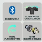 SonicGear EarPump Q1 ANC Bluetooth Earbuds - Image 5
