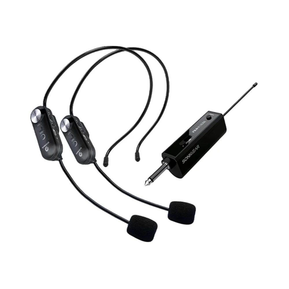 SonicGear WMH 100UL Wireless Dual Microphones