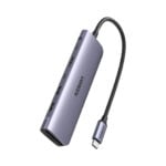 UGREEN 15214 7 in 1 (Type-c to HDMI 4K30Hz/2xUSB 3.0 /1x Type-C Data /Type-C PD 100W /1xSD+TF) Type-C Multifunction Hub