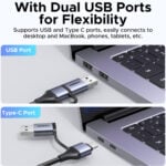 UGREEN 15389 HD USB/Type-C 2K 30Hz USB Video Capture Card - Image 3