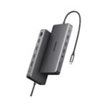 UGREEN 15978 13 in 1 (Type-C to 2xHDMI 4K 60Hz/ 1xDP 4K 60Hz / 4xUSB 10Gbps / 1xType-C 4K 60Hz / 1x Type-c PD 100W 1x RJ45 Gigabit / 1xSD +TF 3.0/1x 3.5mm Jack ) Type-C Multifunction Hub