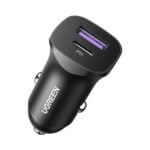 UGREEN 25045 30w Type-C +USB Dual Port Car Charger
