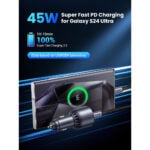 UGREEN 35023 63W Type-C + USB Fast Car Charger - Image 4