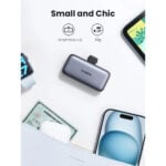 UGREEN 35338 20W 5000mAh Nexode Digital Display Power Bank with Built-in Type-C & Kickstand - Image 2