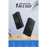 UGREEN 40201UK HDMI 2 Ports Splitter UK Adapter - Image 3