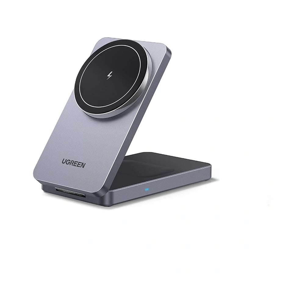 UGREEN 45056 2-in-1 Magnetic Phone &amp; AirPods Wireless Charger