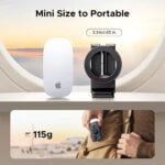 UGREEN 45377 360 Rotation Magnetic Travel Clip Type Phone Holder - Image 4