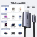 UGREEN 55330 Type-C to HDMI 4K 60HZ with 100W PD External 2M Cable - Image 3