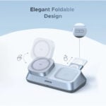 UGREEN 55678 25W  3-in-1 MagFlow Qi2.2 Certified Magnetic Wireless Charger - Image 6