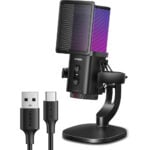UGREEN 65629 Noise-Cancelling RGB 7 Light USB Desktop Microphone - Image 2