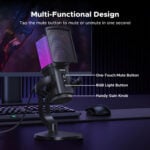 UGREEN 65629 Noise-Cancelling RGB 7 Light USB Desktop Microphone - Image 5