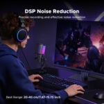 UGREEN 65629 Noise-Cancelling RGB 7 Light USB Desktop Microphone - Image 4