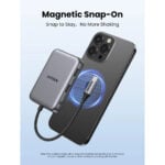 UGREEN 65759 Magnetic Docking 7-in-1 Type-C to HDMI 60Hz/ Type-C/ USB /TF+SD Hub - Image 4