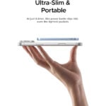 UGREEN 65840B 20W 5000mAh QI2 Aluminium Alloy Magnetic Wireless Power Bank - Image 2