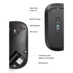 UGREEN MU001 Portable Wireless Mouse - Image 3