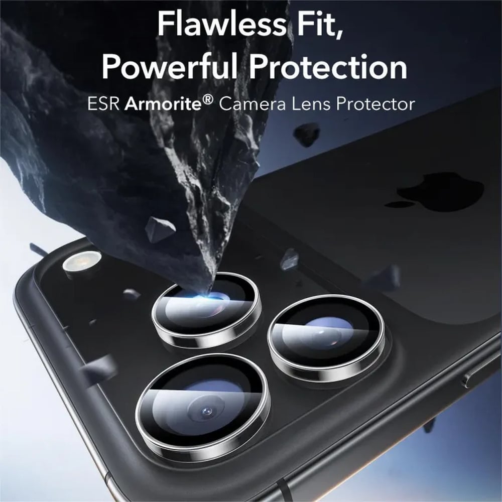 ESR Armorite Clear Camera Lens Protectors for iPhone 17 Pro