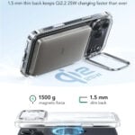 ESR Classic Hybrid Magsafe Case with Stash Stand for iPhone 17 Pro - Image 5