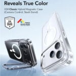ESR Classic Hybrid Magsafe Case with Stash Stand for iPhone 17 Pro - Image 4