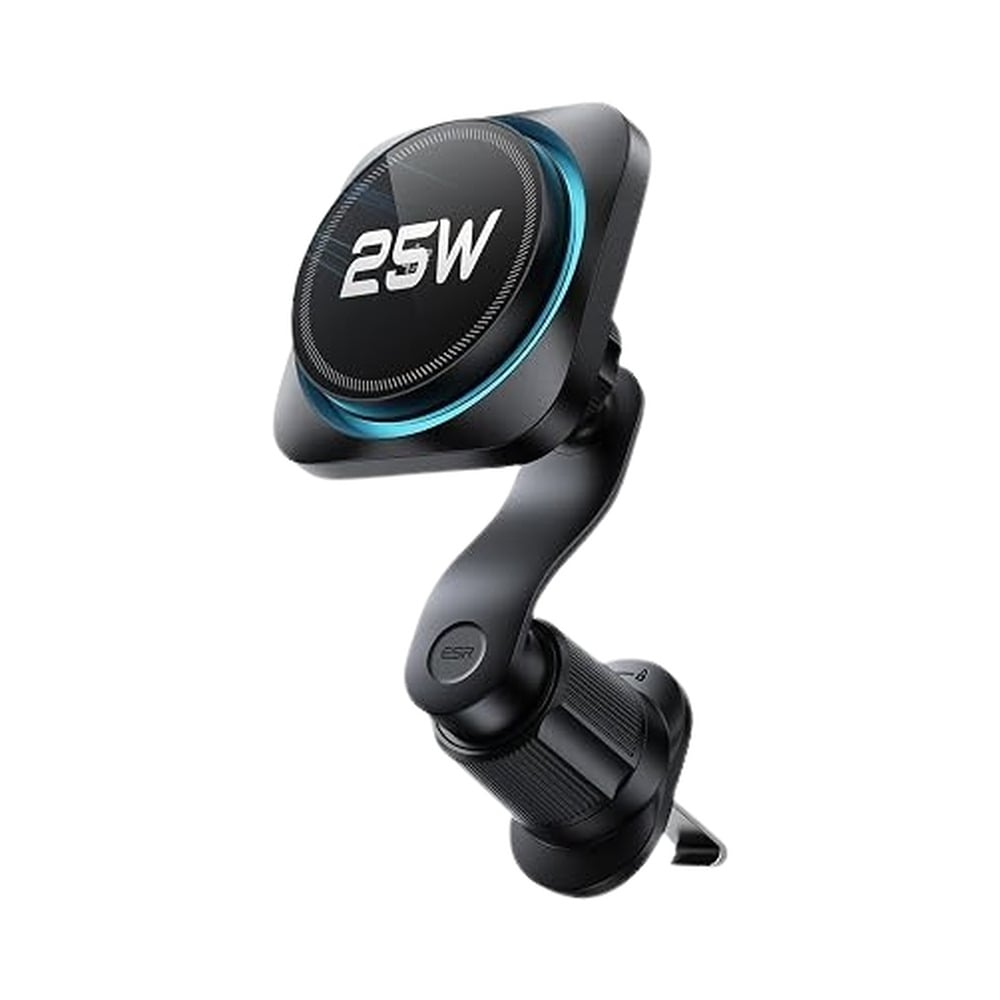 esr-omnilock-magsafe-qi2-25w-air-vent-car-mount-charger-001 ESR OmniLock MagSafe Qi2 25W Air Vent Car Mount Charger - Image 1