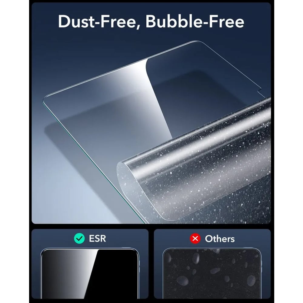 ESR UltraFit Armorite Screen Protector for iPad 10th Gen - 2 Pack