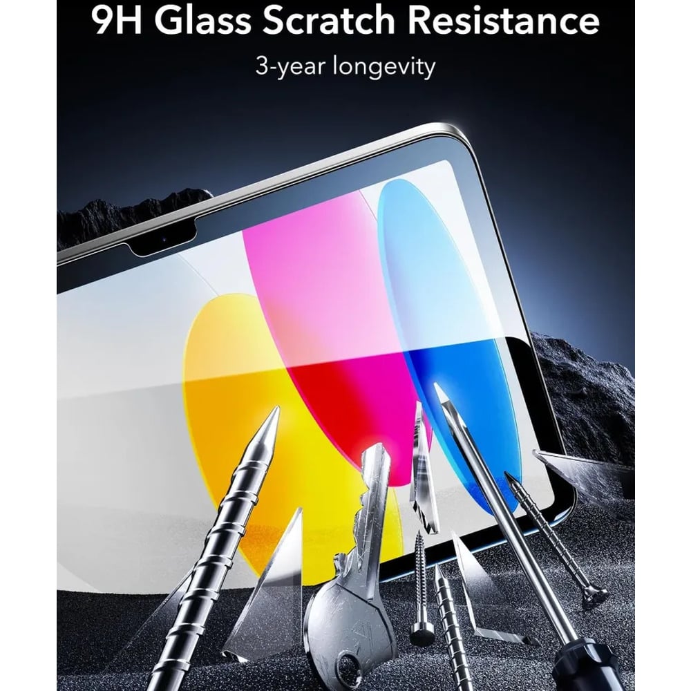 ESR UltraFit Armorite Screen Protector for iPad 10th Gen - 2 Pack