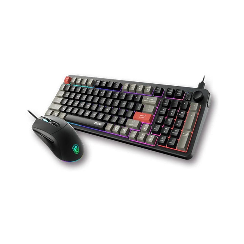 msi-forge-gk110-rgb-gaming-wired-combo MSI FORGE GK110 Combo RGB Wired Gaming Keyboard - Image 1