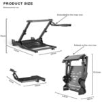 PXN A10 Foldable Racing Wheel Stand - Image 2